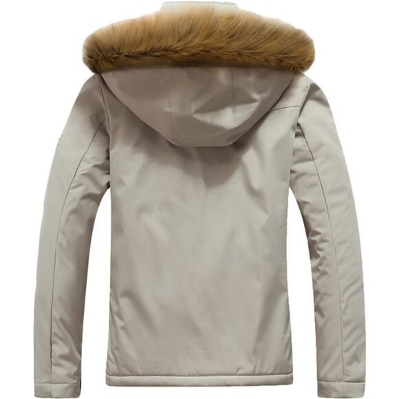 Women's Waterproof Ski Snow Jacket Winter Warm Hooded Snow Coat - Picture 2 of 8